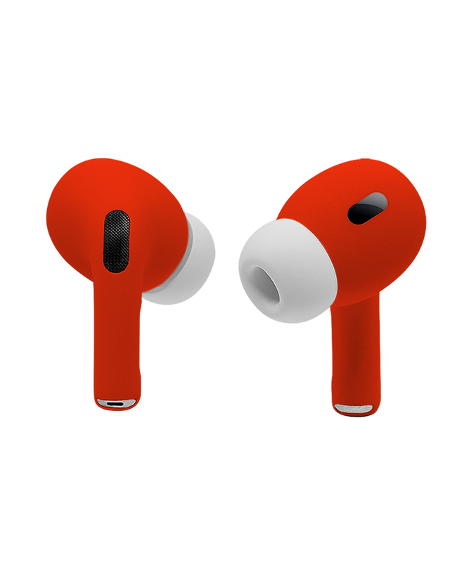 Caviar Customized Apple Airpods Pro (2nd Generation) Matte Scarlet Red
